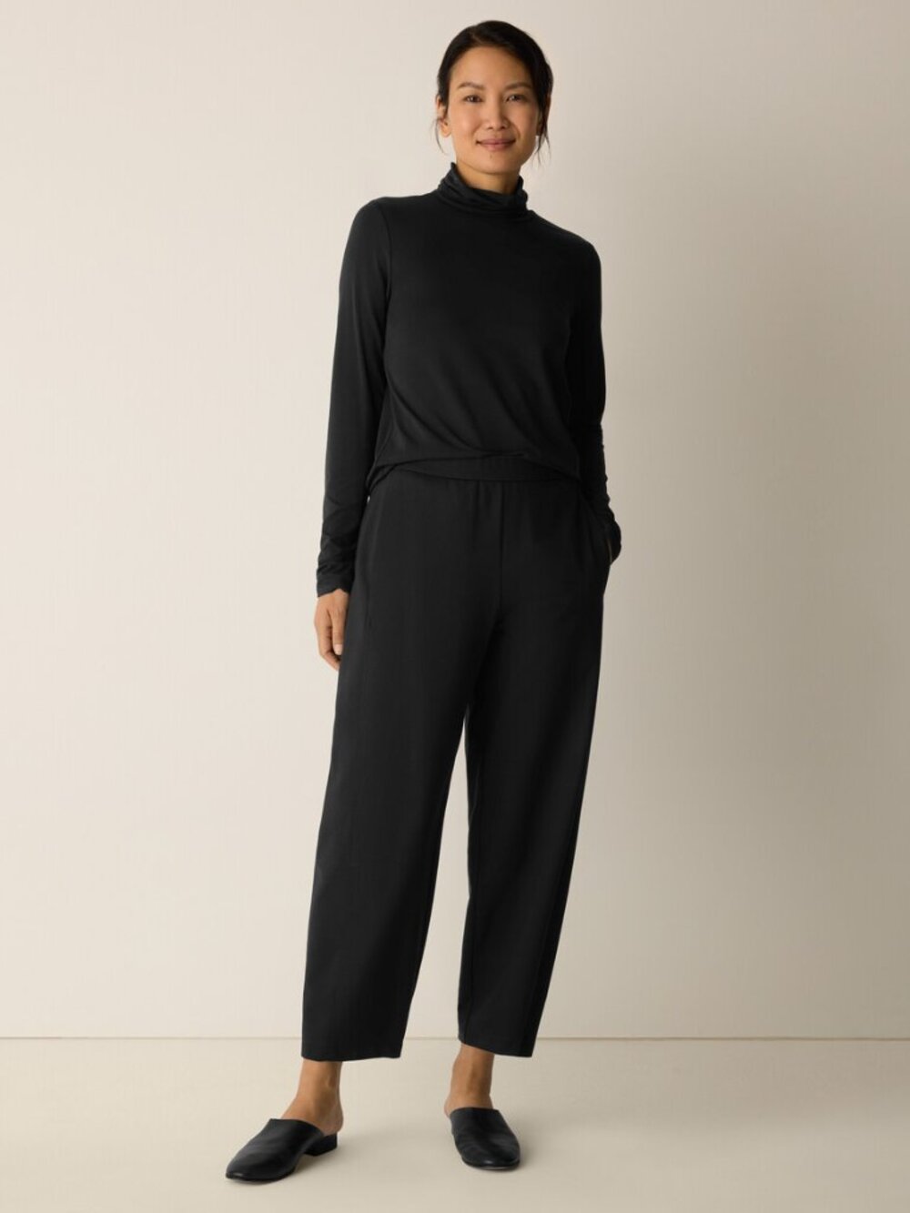 Eileen Fisher Washable Flex Ponte Lantern Pant
